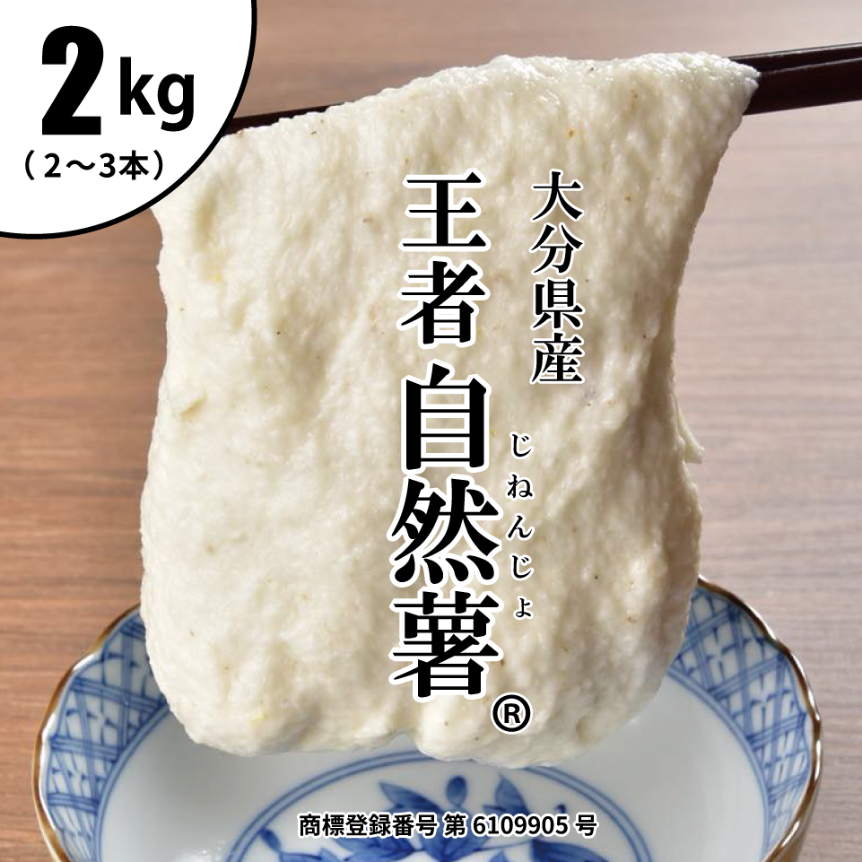 王者自然薯1kg《大分市野津原産》 | 道の駅のつはる公式オンラインショップ